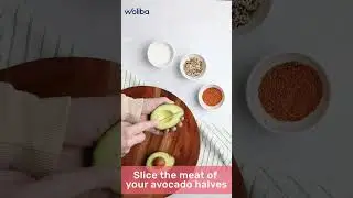 Simple Seasoned Avocado Snack | Woliba Foodie Friday