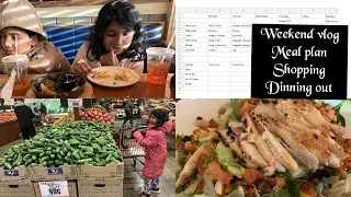 Working Mom Weekend Routine | Shopping | Meal Prep | Family Day out | USA | Tamil Vlog