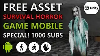 Free Asset Survival Horror Game Mobile (1000 Subscriber Special)