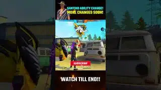 New Santino Ability Changed Secretly in Garena Freefire 