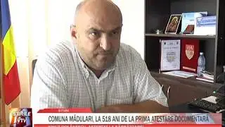 COMUNA MADULARI, LA 518 ANI DE LA PRIMA ATESTARE DOCUMENTARA