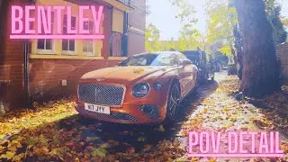 BENTLEY CONTINENTAL GT POV DETAIL ** SNOW FOAM WASH **