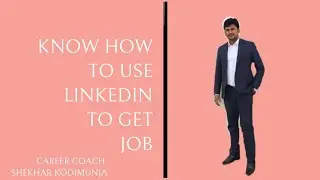 Jobseekers Guide to Use LinkedIn