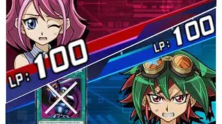 Both Down To 100LP Yuya Vs Zuzu | YU-GI-OH! Duel Links