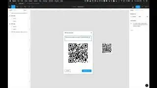 How to use the QR Code Generator Figma Plugin