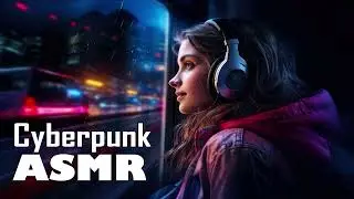 ASMR Girl on a Cyberpunk Train [F4A] Softspoken Audio Roleplay