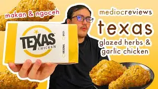 riviu fred ciken: texas glazed herbs & garlic fried chicken