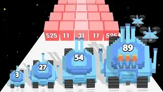 TANK HERO 3D - Level Up Tank Run (Number Block Shooter, Math Games)