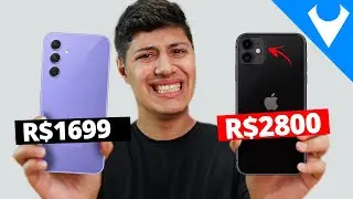 eita! GALAXY A54 vs iPhone 11 - Qual melhor para 2024? Comparativo