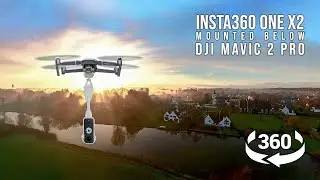 Insta360 One X2 under Mavic 2 Pro (360) ...