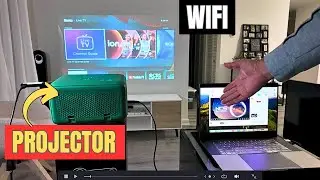How to connect projector to WiFi