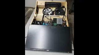 DIY Mobile Computer out of Wood #shorts