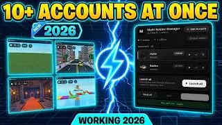 💯How to Run Multiple Roblox Accounts at Once - Best Multi Roblox | Roblox Account Manager