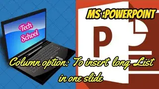 MS Power Point : Present long string