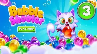 🥺Bubble Shooter 🔫| LVL 3 | Gameplay | ADw games