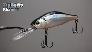 Воблер копия ZipBaits Khamsin 70 DR с Алиэкспресс. Воблер на щуку, окуня