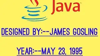 Programming languages creators name with its year. 