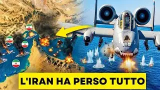 Gli USA scatenano il Warthog! L'Iran perde tutta la sua marina