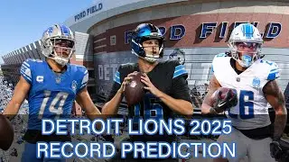2025 Detroit Lions Record Prediction