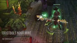 Frostbolt Nova Mine by Silensel2 (v.3.8 Blight League)