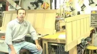 Part 2 - Arts and Crafts Panel Bed