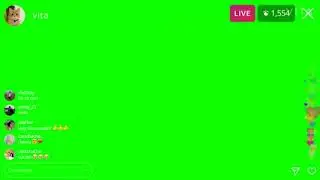 Instagram Live Chatting - Green Screen || By Green Screen Tutorial