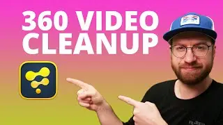 Cleaning Up 360 Footage With DaVinci Fusion - 360 Video Cleanup Tutorial