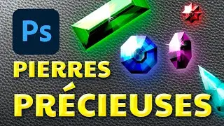 Comment faire un effet de pierres précieuses dans Photoshop |tuto Photoshop