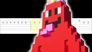 Garten of Banban - Punchrush OST - Rush of a Punch (Easy Guitar Tabs Tutorial)