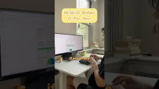 50/30/20 budget - 17 per hour