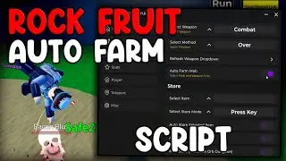 [X30 Vergil Rerun+Valentine] Rock Fruit Script Auto Farm And Max Stats - Roblox 2025
