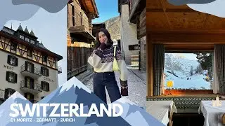 7 DAYS IN SWITZERLAND | hotels, restaurants, glacier express