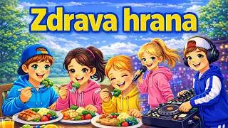 Zdrava hrana - Dečija pesma o zdravoj hrani | DiskiPop