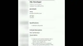 SQL Developer
