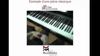 Piano Pop-Jazz Ex. de pièce classique