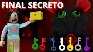 CHEESE ESCAPE Secret Ending with All Keys!! | ROBLOX