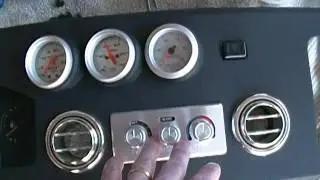 VW bug custom interior dash and console #516