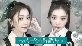 Fill in the form! Ty!