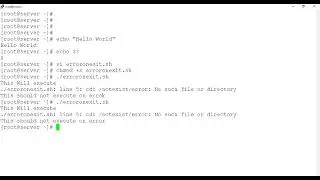 Forcefully Stop Shell Script on error