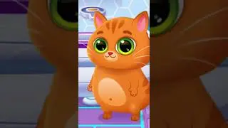 Котик Бубу жарит яичницу 