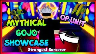 Showcasing INSANE Mythical Gojo In This New Anime Tower Defense Game I Roblox