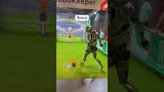 Accuracy Challenge vs Robot! ⚽️🦾😳