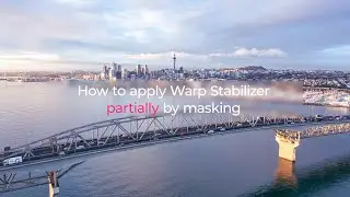 How to apply Warp Stabilizer PARTIALLY on the screen in After Effects