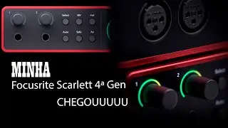 Interface Focusrite Scarlett 2i2 4th Gen