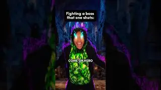 How it is EVERYTIME you Fight a Boss that One Shots in a Game 😭 