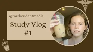 STUDY WITH ME! | VLOG 1
