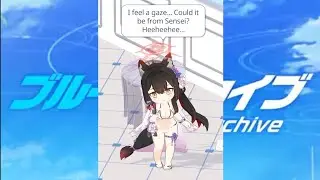 [Blue Archive] ~Wakamo (Swimsuit ver.)~ Cafe Interaction