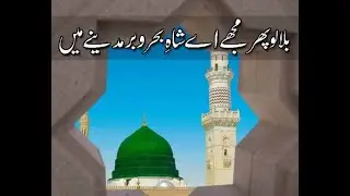 Bulalo Phir Mujhe Aye Shah e Behrobar   Owais Raza Qadri   2022