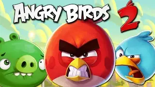 Обзор игры Angry Birds 2 (Злые Птички 2) ОЧЕНЬ КРАСИВАЯ ГРАФИКА (Для мобильной игры)