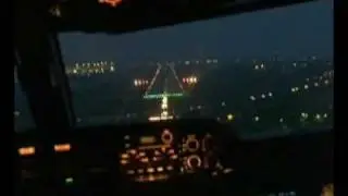 Turkish Airlines istanbul landing (Türk Hava Yolları)